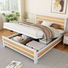 NicBex Queen Size Hydraulic Platform Bed Modern Metal Bed Frame with Headboard and Bottom Storage Space for Bedroom, No Box Spring Required - 2 of 4