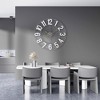 Sorbus Large Wall Clock for Living Room Decor - Numeral Wall Clock for Kitchen - 24 inch Wall Clock Decorative - 2 of 4