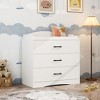 Famapy Changing Table Dresser with 3 - Drawer,Baby Dresser Chest,Multi - Use Storage,Smooth Drawers,Safe Changing Station for Nursery - 2 of 4