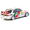 Mitsubishi Lancer Evolution II RHD #11 "Rallye Monte-Carlo" (1995) "Global64" Series 1/64 Diecast Model Car by Tarmac Works - 3 of 4