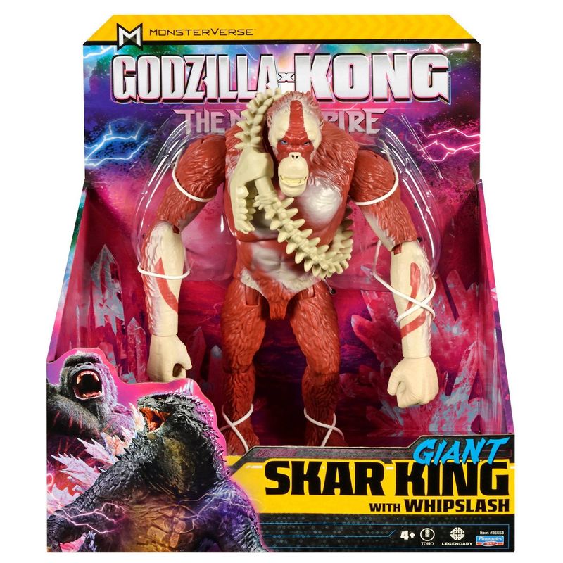 Godzilla x Kong: The New Empire Skar King with Whipslash Giant Figure, 3 of 7