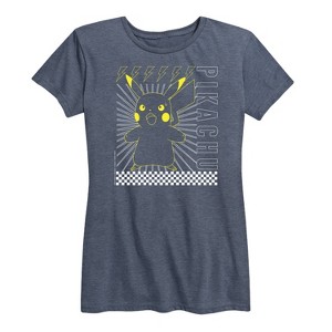 Women's - Pokémon - Pikachu Electric Bolt Short Sleeve Graphic T-Shirt - 1 of 4