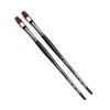 da Vinci TOP-ACRYL Bright Red-Brown Brush, Synthetic, Acrylic & Oil, Flat, Series 7185K, Size 10, Pack of 2 - 3 of 3