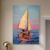 Art Remedy Contemplating at High Seas Beach Life Inspired Wall Art Framed - 2 of 4