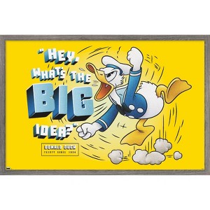 Trends International Disney Donald Duck - Big Idea Framed Wall Poster Prints - 1 of 4