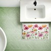 Stupell Industries Poppy Place Flower Garden Printed Plush Bathroom Floor Mat, design by Kim Allen - 3 of 4