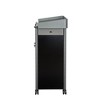 Greystone Lectern Lecture Podium Charcoal Slate - Hampden Furnishings - 3 of 4