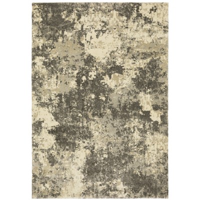 Oriental Weavers Astor 7150D Grey/ Beige Indoor Area Rug - 5'3" x 7'6"