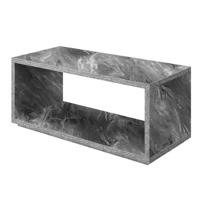 Northfield Admiral Coffee Table with Shelf Gray Faux Marble - Breighton Home