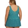 Sporti Plus Size Polka Dot Swim Dress - 4 of 4