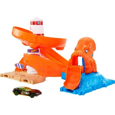 Hot Wheels Octopus Invasion Attack Playset