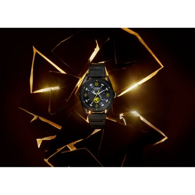 Citizen Eco-Drive Black Stainless Steel Thor Analog Watch