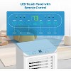 10,000 BTU Portable Air Conditioner, 3-in-1 AC with Fast Cooling, Fan & Dehumidifier, Rooms Up to 450 Sq. Ft., Ultra-Quiet, LED Display, 24H Timer - 3 of 4