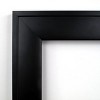 40" x 28" Non-Beveled Nero Black Wood Wall Mirror - Amanti Art: Modern Rectangular, Includes Mounting Hardware - 3 of 4