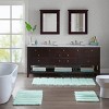 ChicFurnit Bath Rug and Mat Oeko Tex Certified Soft Color Palette for Elegant Bathrooms, Green, 4.43"*12.6"*5.51" - 2 of 4