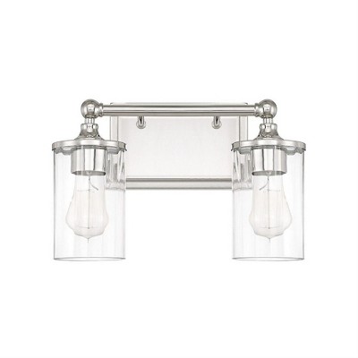 Capital Lighting Camden 2 - Light Vanity in  Polished Nickel