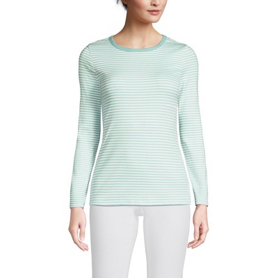 Lands' End Women's Cotton Rib T-shirt