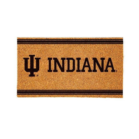 Evergreen Indiana University Logo Natural Coir 28 x 16 Inches Indoor Outdoor Doormat - image 1 of 4