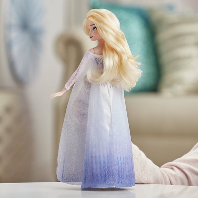 frozen musical elsa doll