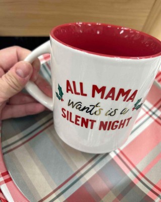 Mugs - Mom Needs A Silent Night Holiday Red Tumbler-40oz – Point Loma Tea