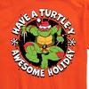 Men's - Teenage Mutant Ninja Turtles - Have A Turtley Awesome Holiday Short Sleeve Graphic T-Shirt - 2 of 4