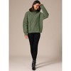 INSPIRE CHIC Women's Turtleneck Oversize Long Sleeves Casual Knit Sweater - 3 of 4