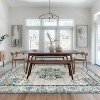 ABYNOW 8x10 Machine Washable Area Rug – Modern Abstract Soft Low-Pile Carpet with Non-Slip Backing for Living Room & Bedroom - 4 of 4
