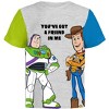 Disney Toy Story Pixar T-Shirt (Sets) Woody Buzz Lightyear Jessie Rex Hamm MrPotato Forky Slinky Dog Toddler/Birthday Kids Clothes - 4 of 4