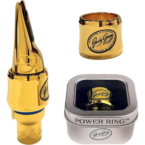 JodyJazz MT1 Gold Power Ring Ligature for Select Tenor Mouthpieces