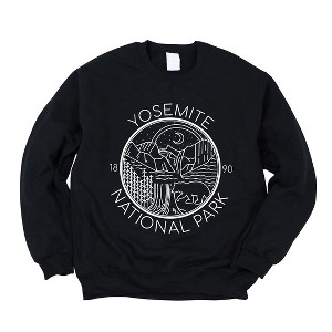 Simply Sage Market Women's Graphic Sweatshirt Yosemite National Park - 1 of 4