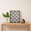 Avenie Luxury Damask Neutral Framed Art Canvas - Society6 - 3 of 3