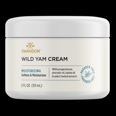 Swanson Wild Yam Cream 2 fl oz Cream.
