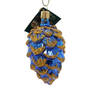 Old World Christmas 4.0 Inch Ponderosa Pine Ornament Cone Pinecone Tree Ornaments - 1 of 1