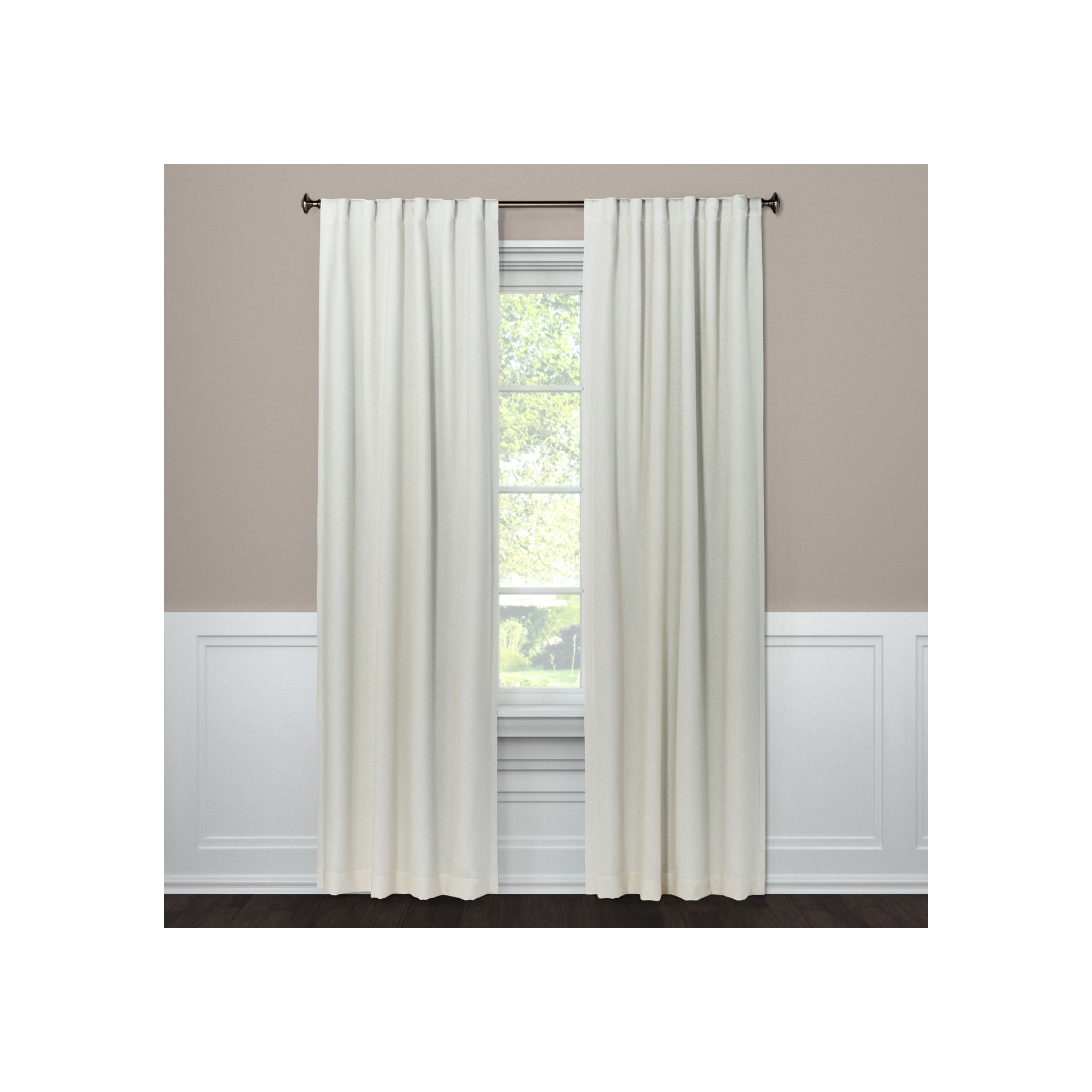 50"x84" Blackout Aruba Window Curtain Panel Sour Cream - Threshold™