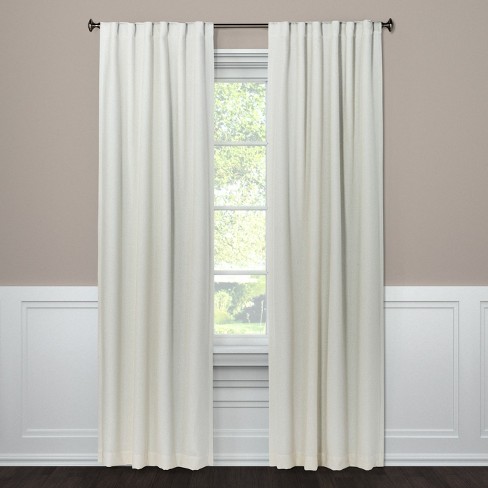 50 X84 Blackout Aruba Window Curtain Panel Sour Cream Threshold Target