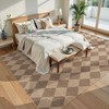 Lahome Diamond Grid Faux Jute Rectangular Indoor Area Rug - 2 of 4