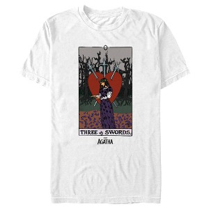 Men's Marvel: Agatha All Along Three Of Swords T-Shirt - 1 of 4