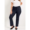 June + Vie by Roaman's Women's Plus Size Curvie Fit Bootcut Jeans - 4 of 4