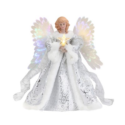 Mr. Christmas Animated Tree Topper - Celestial Angel, White : Target