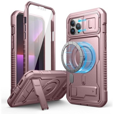 Dexnor for iPhone 13 Pro Max Case with Camera Cover, Compatible with MagSafe, Built-in Screen Protector, Shockproof Rugged Protective