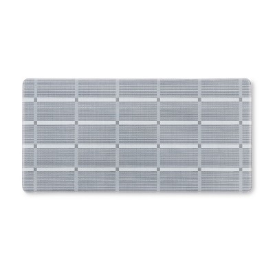 TOWN & COUNTRY BASICS Comfort Plus Windowpane Plaid Anti Fatigue Comfort Mat
