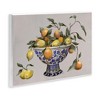 Stupell Industries Mixed Citrus Fruits Leaves Patterned Pottery Bowl Wall Plaque Art - 2 of 4