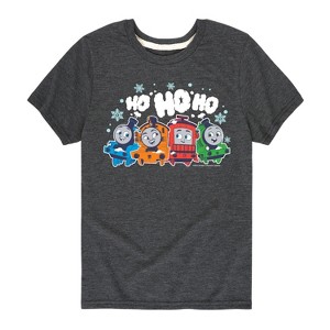Boys' - Thomas & Friends - Christmas Ho Ho Ho Short Sleeve Graphic T-Shirt - 1 of 4