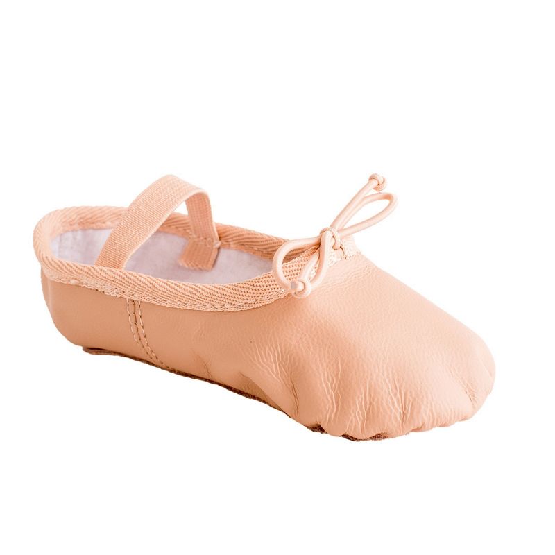 Dance Class Olivia Leather One Piece Sole Ballet, 1 of 8