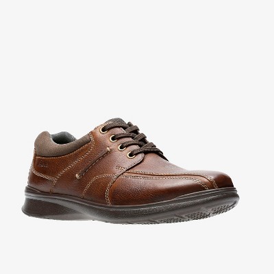 Clarks Mens Cotrell Walk Tobacco Shoes 10 Wide — фото 3