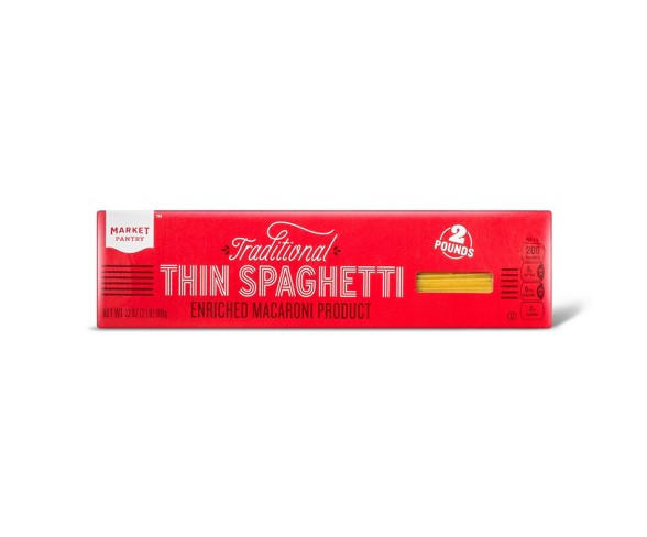 Thin Spaghetti Pasta - 32oz - Market Pantry