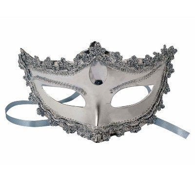 Forum Novelties White Elegance Eye Mask With Ribbon Tie : Target