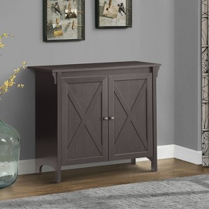 Saint Birch Hawksbury 2-Door Storage Cabinet, Espresso - 1 of 4