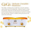 GiGi DELUXE DOUBLE Hair Removal Wax Warmer, 14 oz - For Two Pots & All Day Use - Independent Temperature Settings - 2 of 4