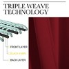 NICETOWN Blackout Curtains Rod Pocket Thermal Insulated Privacy Drapes（2 Panels） - 3 of 4
